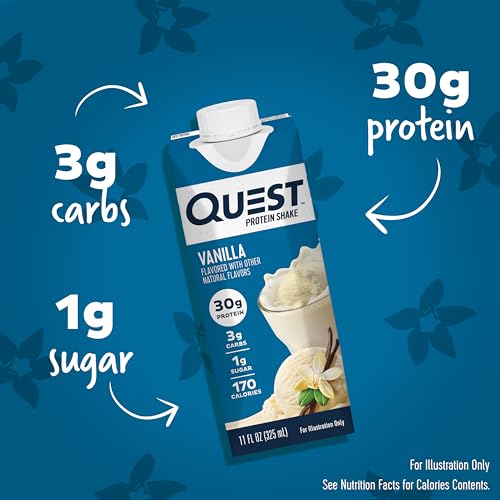 Vanilla Protein Shake - Low Carb, Keto, Gluten-Free