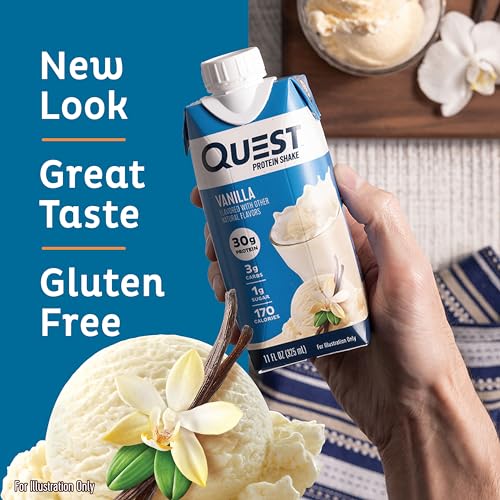 Vanilla Protein Shake - Low Carb, Keto, Gluten-Free