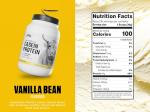 Vanilla Bean Micellar Casein Protein, Hormone-Free, 2LB