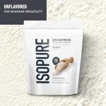 Unflavored Zero Carb Whey Protein Isolate - 1lb