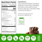 Keto Collagen Chocolate Protein Powder with MCT Oil