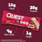 White Chocolate Raspberry Protein Bars - 12-Pack