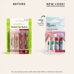 Organic Tinted Lip Balm 4-Pack - Flavored Shine