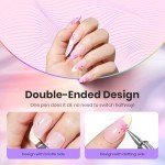 Beetles 8-Piece Double-Headed Nail Art Brush Set