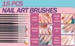 35pcs Organic Nail Art Tool Set & Brushes