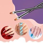 Double-Ended Nail Art Brushes - 6PC Set