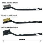 11-Piece Organic Makeup Brush Set with Wooden Handles