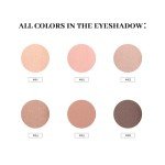 Rosey Nudes Mini Eyeshadow Palette - 6 Shades