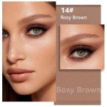 Rosy Brown Matte Pressed Eyeshadow - Highly Pigmented