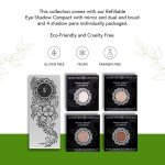 Honeybee Gardens Skinny Dip Vegan Eyeshadow Palette