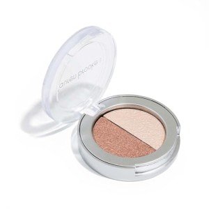 Lauren Brooke Organic Pressed Eyeshadow Duo - Cappuccino/Pearl
