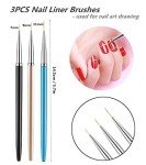 5PCS Dotting Pens & 3PCS Nail Art Brushes