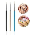 5PCS Dotting Pens & 3PCS Nail Art Brushes