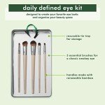 EcoTools Daily Defined Eye Brush Set - 5 Pieces