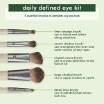 EcoTools Daily Defined Eye Brush Set - 5 Pieces