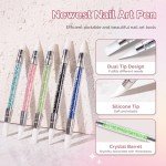 MelodySusie 5-Piece Dual Tipped Nail Art Brushes
