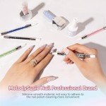 MelodySusie 5-Piece Dual Tipped Nail Art Brushes