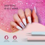 6-Piece Nail Art Brush Set for DIY Designs