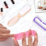 5-Pack Organic Nail Cleaning Brushes for Pedicure