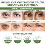 KINPUR Organic Eye Masks for Dark Circles & Puffiness