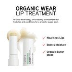 Physicians Formula Organic Wear Lip Balm Treatment, Ultra-Nourishing Shea Butter & Coconut Oil Infused, Hydrating & Conditioning for Smooth, Supple Lips, Cruelty Free