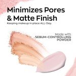 Elizabeth Mott Thank Me Later Face Primer - Mattifying Makeup Base Primer for Shine and Oil Control - Pore Minimizer, Hides Wrinkles and Fine Lines – Long-lasting Makeup Gripping Formula 30 g