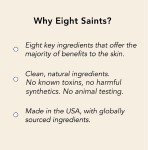 Eight Saints Lip Trick Vanilla Lip Mask, Natural and Organic Lip Gloss Treatment for Full, Soft Lips, Plumping, Hydrating, and Wrinkles, 0.5 Ounces