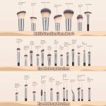 MAANGE Makeup Brushes, 49 Pcs Makeup Tool Set Premium Synthetic Makeup Brush Set Foundation Powder Concealers Eye Blush Make Up Brush Kit (Black/Silver, 49 Piece Set)