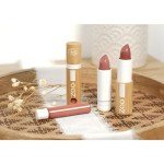 Zao Classic Pink Lipstick Lustrous Moisturizing Creamy Formula Bamboo Case Long Lasting Intense Color Ultra Pigmented High Impact Makeup Lip Color Organic Pomegranate Extract & Shea Butter 3.5gr (462)