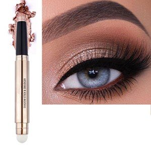 LGSZGDCN Nude Eyeshadow Stick Makeup pen, Cream Shimmer Smooth Eyes hadow Pencil Palette, Hypoallergenic Waterproof Long Lasting Highlighter, Eye Liner Pen, Multi-Dimensional Eyes Look