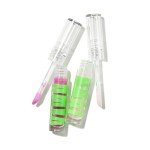 YAWN Lip Gloss Duo | High-Shine Gloss | Soothing Sunflower Seed Oil | Non-Toxic, Cruelty Free, Vegan | Makeup for Kids, Tweens and Teens | Made in USA | Crystal and Purple Gem