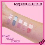 Townley Girl Hello Kitty 5 Pc Plant Based, Moisturizing Lip Gloss Makeup Set for Girls Kids Toddlers, Perfect for Parties Sleepovers Makeovers Birthday Gift for Girls 3 Yrs+