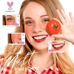 bayfree Lip Tint Stain Set, Korean Water Tint Lightweight Non-sticky, Waterproof Long Lasting Liquid Blush & Lip Stain, Transfer-Proof, Matte Finish Lip Color Makeup (fruit platter)