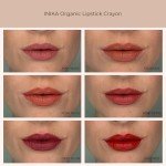 INIKA Organic Long Lasting Lipstick Crayon with Vegan Lipstick and Organic Lip Liner, Hypoallergenic, Cruelty-Free, Matte Finish, Enriched with Vitamin E and Coconut Oil, Rose Nude, 3 g