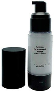 Mom's Secret Natural Flawless Face Makeup Primer, Organic, Vegan, Gluten Free, Non GMO, For All Skin Types, Paraben Free, Cruelty Free, Made in the USA, 1oz