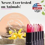 Fifth & Skin BOTANICAL Lipstick (JICAMA) | Made in USA | Vegan | Natural | Organic | Certified Cruelty Free | Paraben Free | Petroleum Free | Healthy Color that's Good for your Lips!