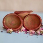 Moroccan Clay Pot Lip Stain - Traditional Berber Lipstick - Organic, Long-Lasting Lip Color