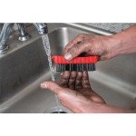 Performance Tool W9163 Utility and Fingernail Brush with Magnet / Scrub Brush