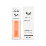 MÈLI Organic Lip Oil with Hyaluronic Acid | Clear Non-Sticky, Natural Lip Gloss, Moisturizing, Revitalizing and Rejuvenating (Raspberry)