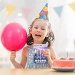 Disney Frozen 7 Piece Plant Based Lip Gloss, Girls Party Favors, First Makeup Set for Girl, Perfect for Parties, Sleepovers, and Birthday Gifts, Ages 3+, by Townley Girl