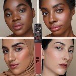 The Lip Bar Vegan Non-Sticky Lip Gloss, with Hydrating Shea Butter for a Lightweight, High Shine Finish, First Lady - Nude Pink Opaque