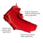 FARMASi Make Up Matte Liquid Lipstick, Long-Lasting and Ultra-comfortable, High-Impact, Lightweight, Organic, Pure Pigments 0.14 fl.oz (Rose Dream)