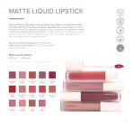 FARMASi Make Up Matte Liquid Lipstick, Long-Lasting and Ultra-comfortable, High-Impact, Lightweight, Organic, Pure Pigments 0.14 fl.oz (Rose Dream)