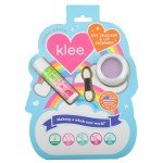 LunaStar Klee Eye Shadow and Lip Shimmer Makeup Kit. Gentle and Non-Toxic. Kid-Friendly. Made in USA. (Lilac Sparkles)