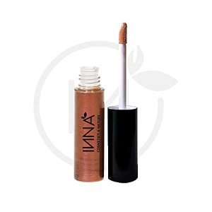 Inna Cosmetics & Nature - 100% Natural Lip Gloss, Organic, Vegan, Gluten Free, Cruelty Free, non GMO, with Coconut Oil & Shea Butter, Made in the USA, 0.18 oz (Ti Amo) (NUDE WITH ATTITUDE)