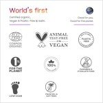 ILIKA Lip balm Organic, Vegan, Plastic-free, 100% Plant-based, 2X Volume, COSMOS Certified Organic, PETA Certified Vegan & Cruelty-Free, 2 Pack, Orange Tangerine