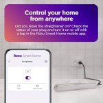 Roku Indoor Smart Plug - WiFi Control & Scheduling