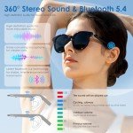 Smart AI Glasses with ChatGPT Translator & Audio