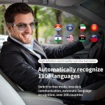 AI Smart Glasses with Translation and Bluetooth Audio