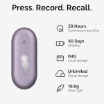 AI Voice Recorder with App Control & 64GB Memory
